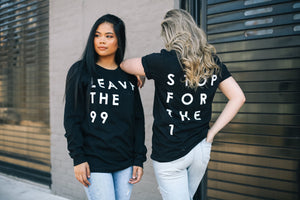 Women wearing black Leave The 99 cool christian unisex tshirts.